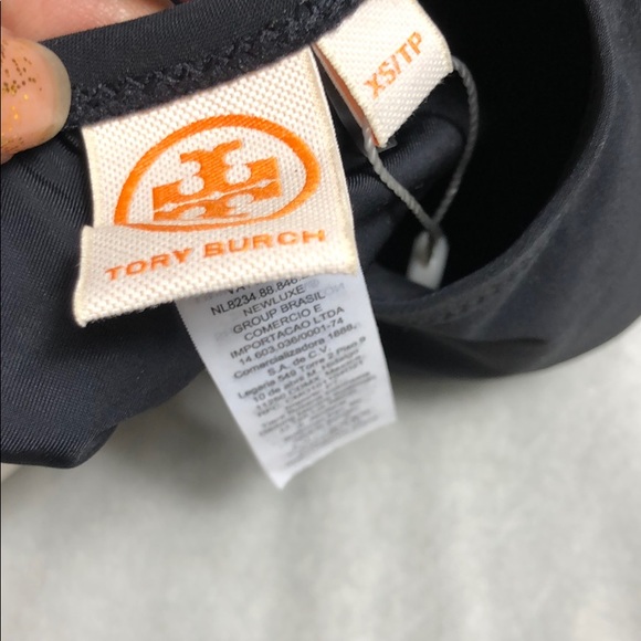 COPY - TORY BURCH HALTER TIE FRONT ONE PIECE SWIMSUIT XS - Picture 5 of 6